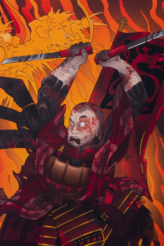 Bức Họa Tâm Hỏa Võ Sĩ Đạo