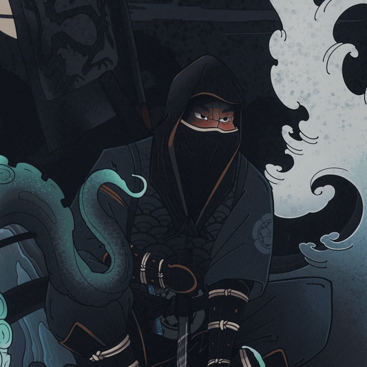 Bức Họa Tâm Thủy Võ Sĩ Đạo