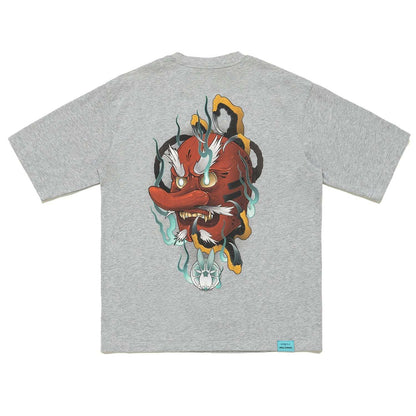 Tengu x Long Trảo | Áo Thun Oversize
