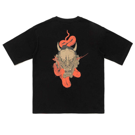 Hannya x Xà Vương | Áo Thun Oversize