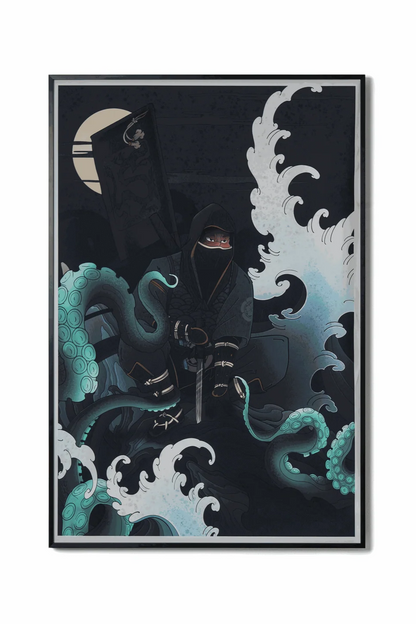 Bức Họa Tâm Thủy Võ Sĩ Đạo