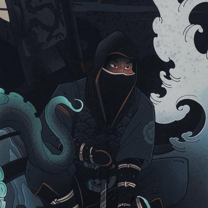 Bức Họa Tâm Thủy Võ Sĩ Đạo