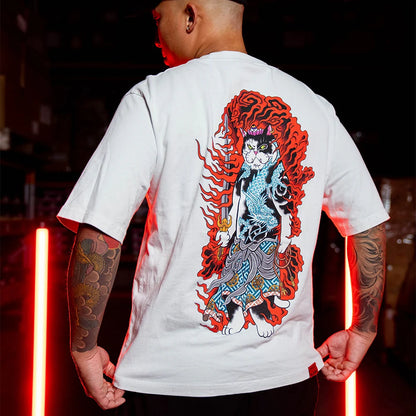 Miêu Linh x Bất Động Minh Vương | Áo Thun Oversize