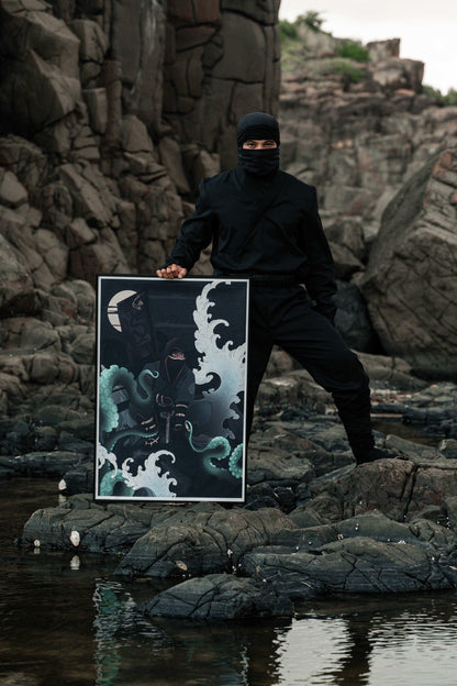 Bức Họa Tâm Thủy Võ Sĩ Đạo