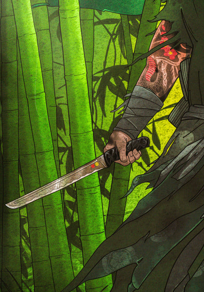 Bức Họa Tâm Thổ Võ Sĩ Đạo